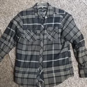 Men Large  Fox flannel insulated Motocross